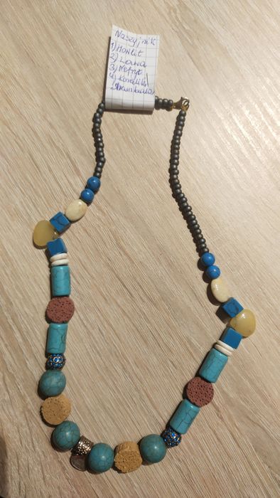 Naszyjnik wielokolorowy