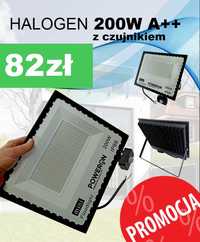 Halogen LED 200W z czujnikiem A++