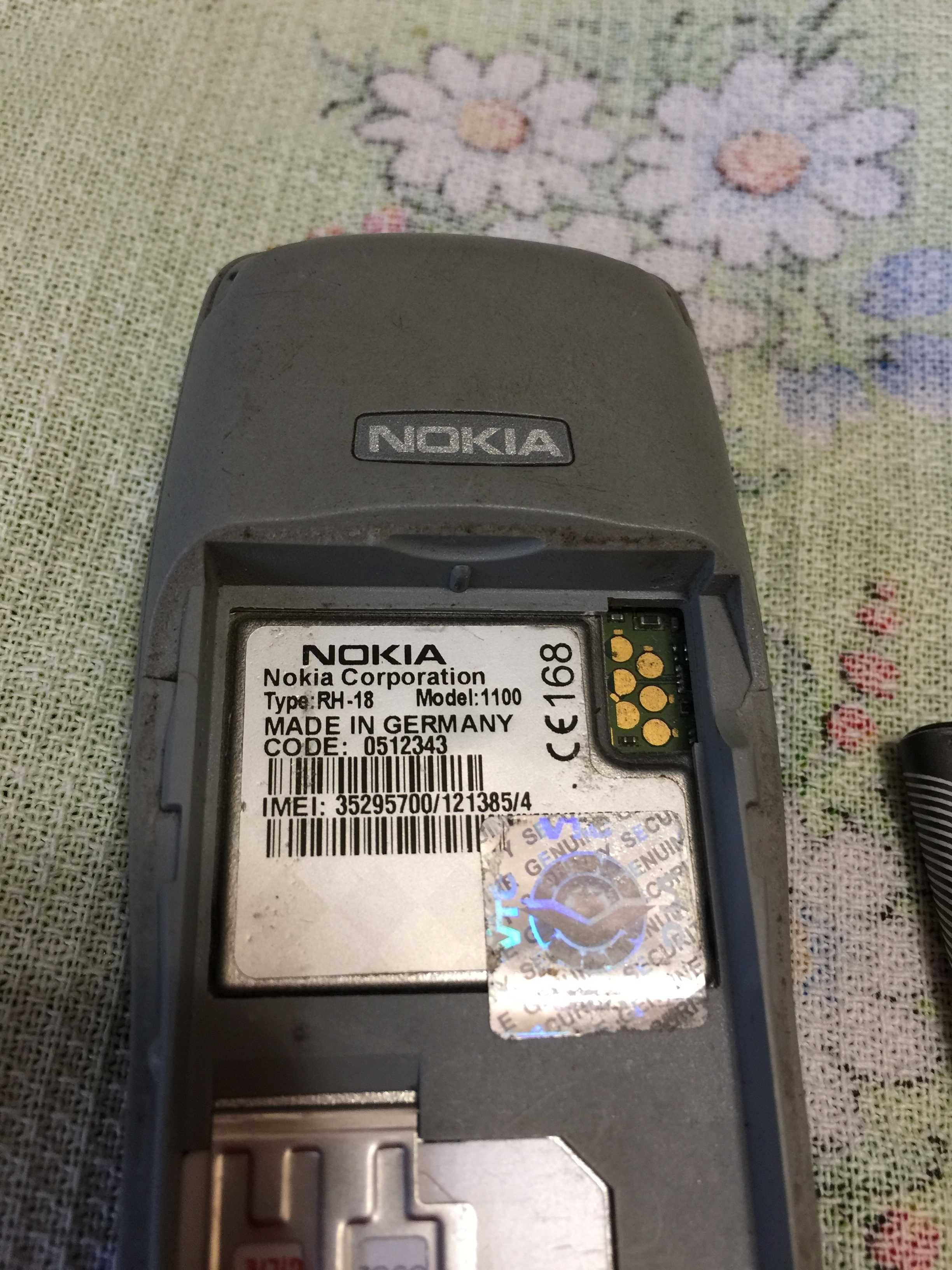 Нокиа Nokia 1100 Германия Раритет Винтаж Рабочий в коллекцию
