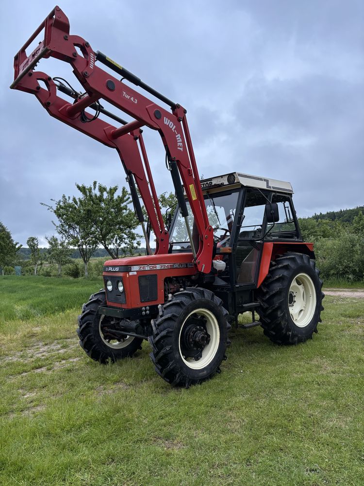 Zetor 7745 z rewersem ,,niecałe 2000 mtg”
