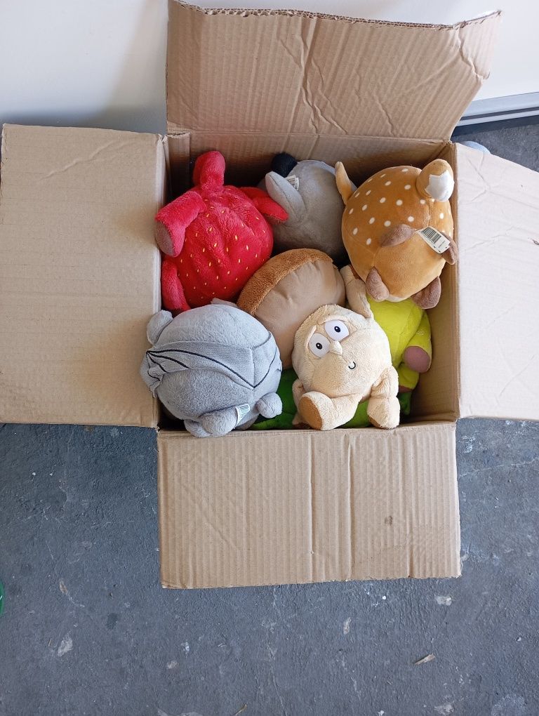 Coleção de peluches do Lidl e do pingo doce