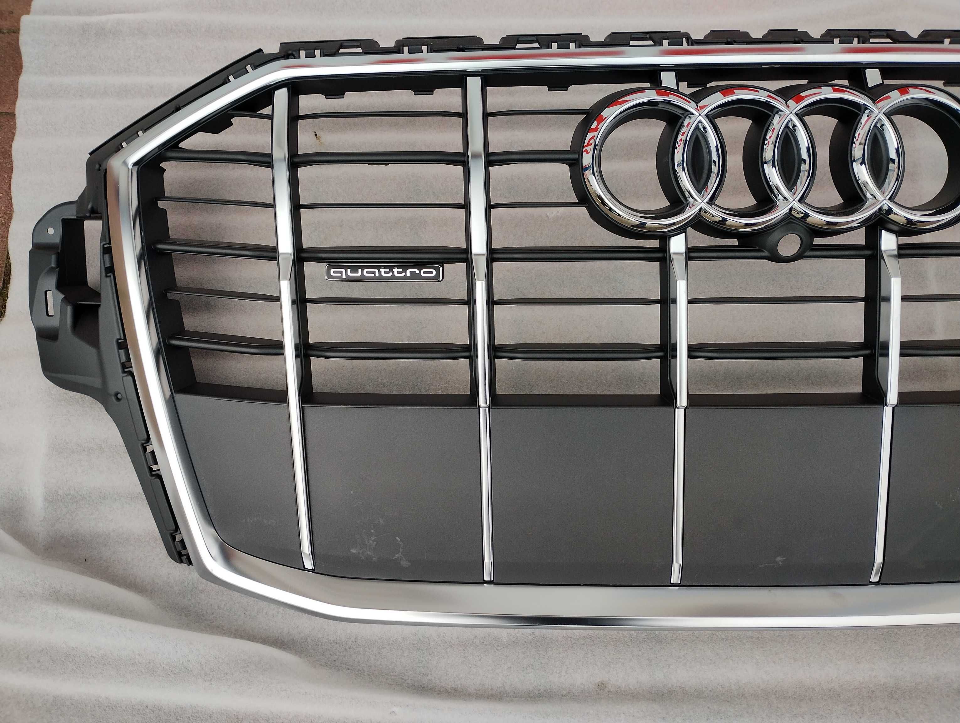 Grill Atrapa Audi Q7 4M0 Lift kamera Jak nowy!