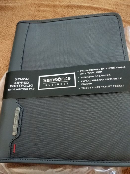 Продам портофолио Samsonite Xenon Business Zip Portfolio, Steel Grey