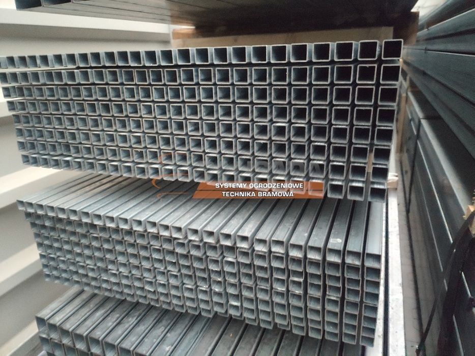 PROFIL, PROFILE OCYNKOWANE 30x40 x 2 mm - stalowy ocynkowany - 40x30mm