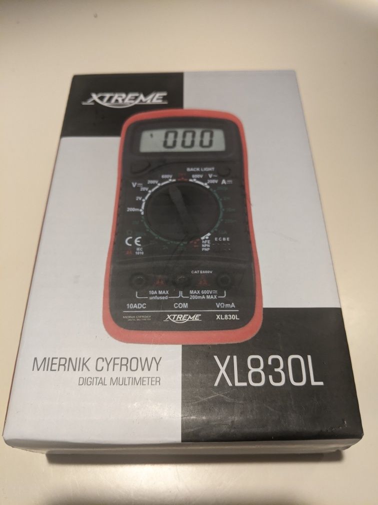 Miernik cyfrowy XL830L XTREME