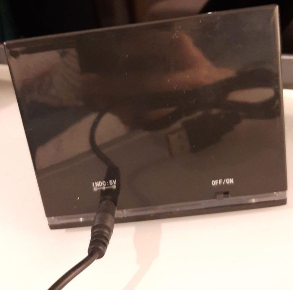 Carregador de wii nintendo blue light charge station pega