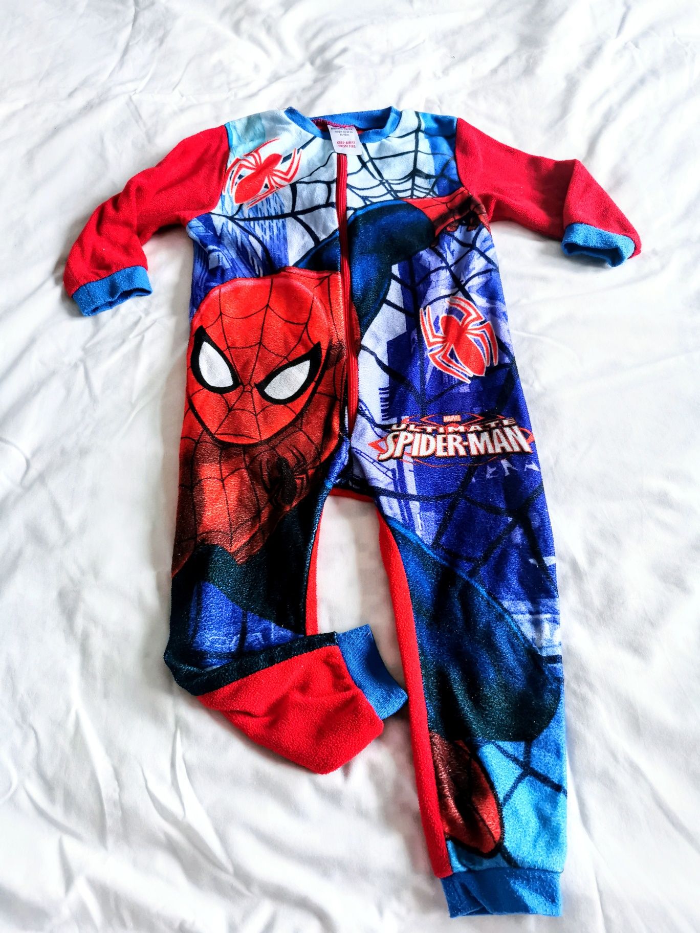 Pajacyk Spiderman 86-92 cm 18-24 m Months