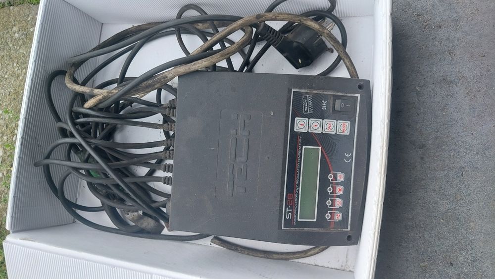 Sterownik kotła zasypowego Tech ST-28 do pompy CO CWU Wentylatora