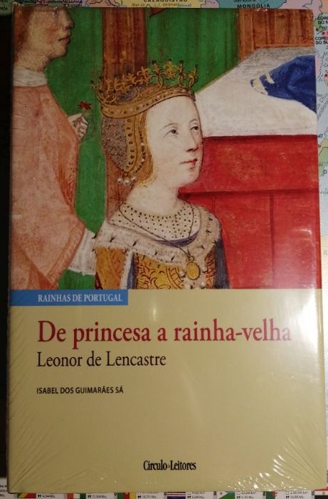 Coleção Rainhas de Portugal SELADO - Círculo de Leitores