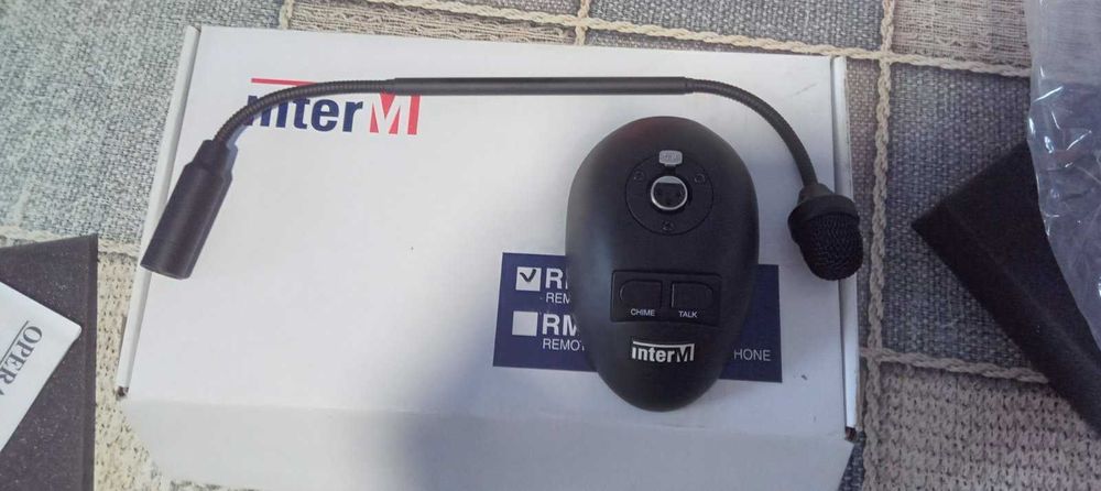Inter-M RM-01 микрофон на гусиной шее MADE IN KOREA