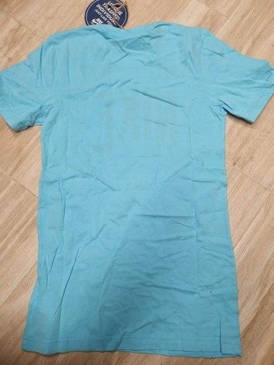 Nike t-shirt męski błękitny z nadrukiem S