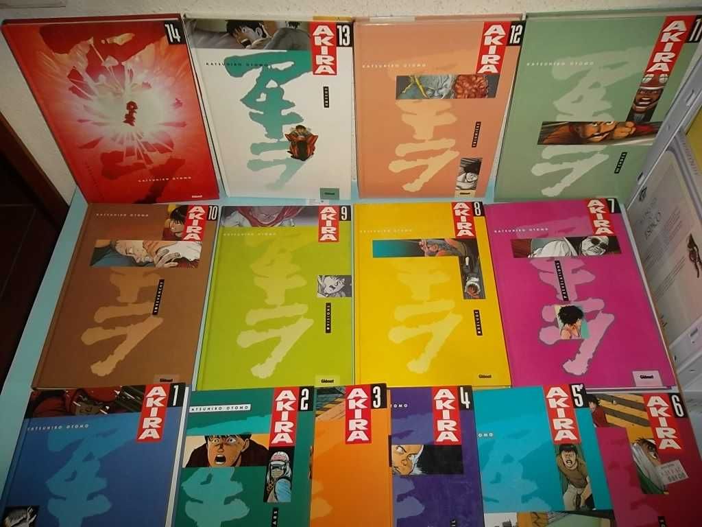 AKIRA - Coleção completa 14 volumes em francês (capa dura)