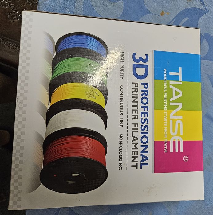 Vendo Filamento profissional cor preta