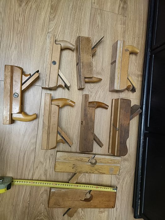 Hebel strug stolarski drewniany ręczny