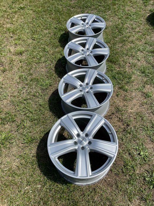 Okazja felgi aluminiowe AUDI Q5 5x112 8,5Jx19 ET35 jak NOWE czujniki