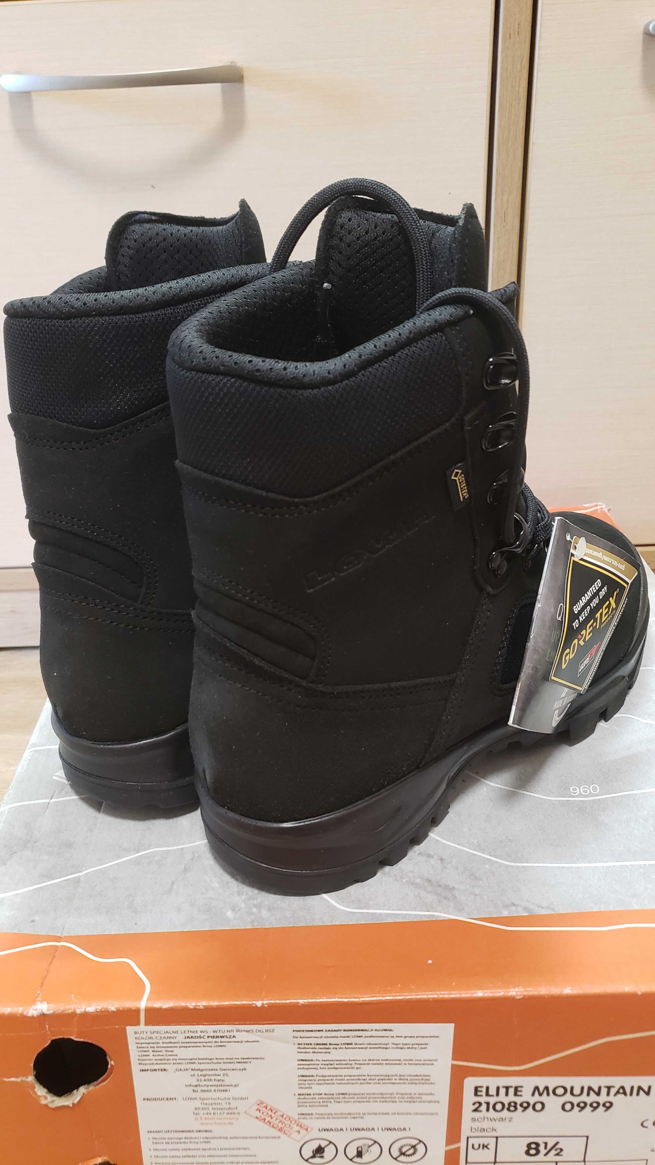 Тактические ботинки LOWA Elite Mountain GTX TF, разм: 42,5; 44.