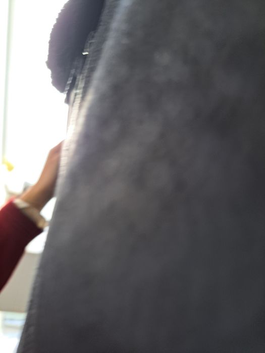 Casaco tiffosi preto com pelo no interior