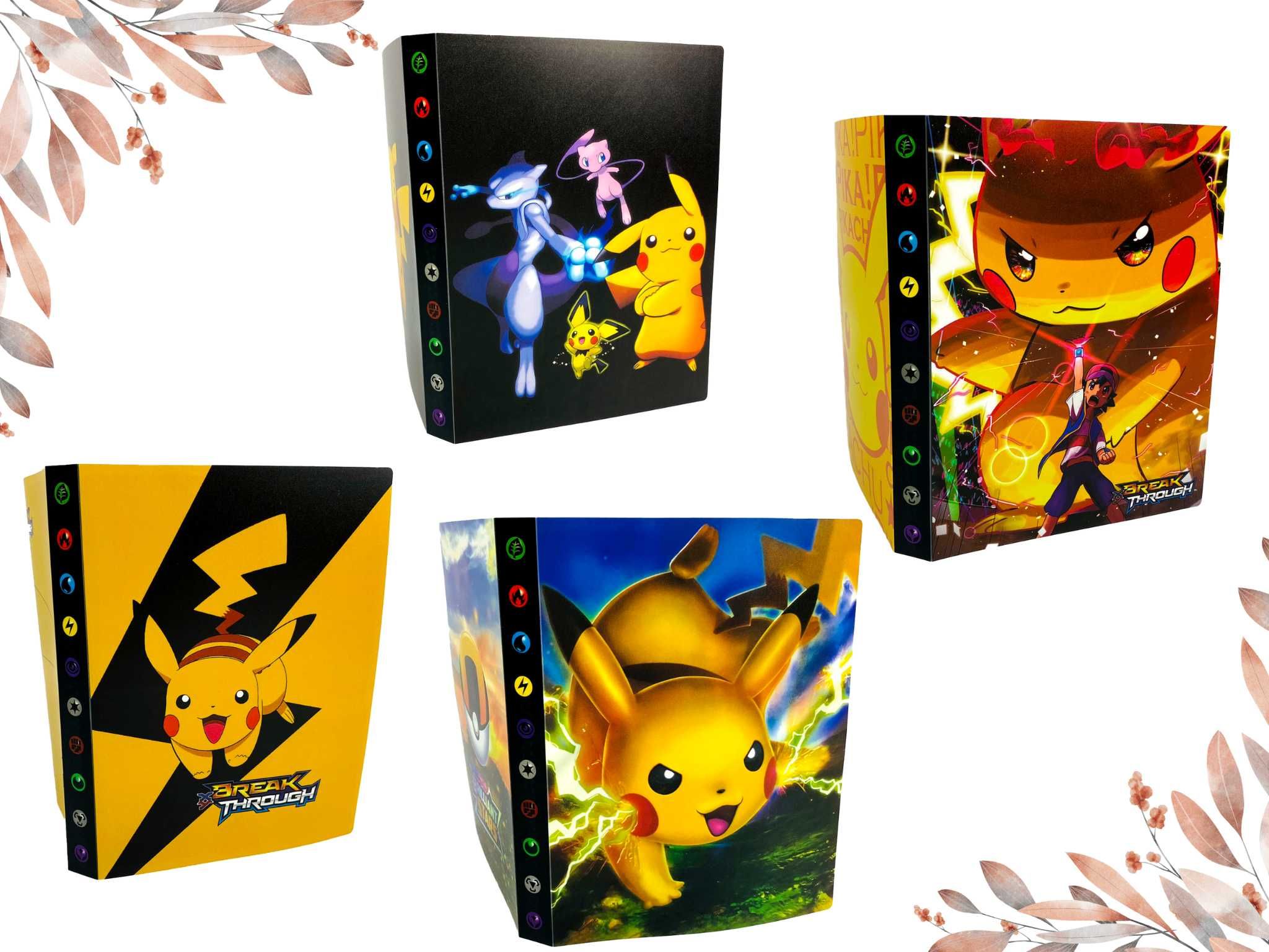 OBŁĘDNY Zestaw Kart Pokemon 3w1