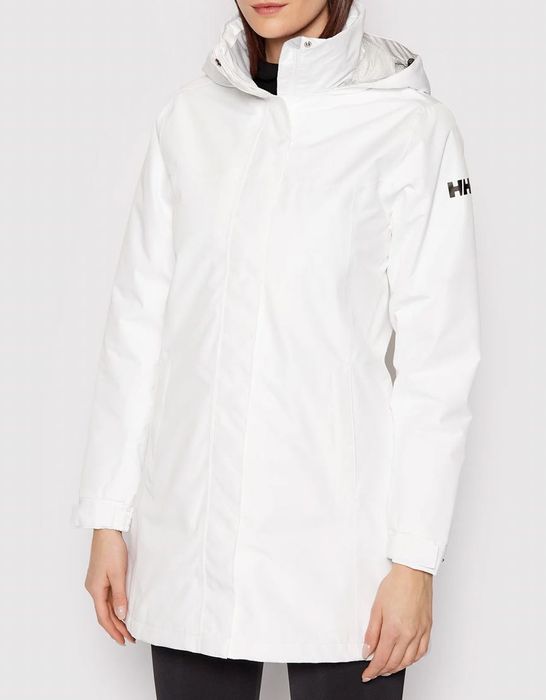 Helly Hansen Parka Aden 62649 Biała Kurtka Damska rozmiar S Kobieca