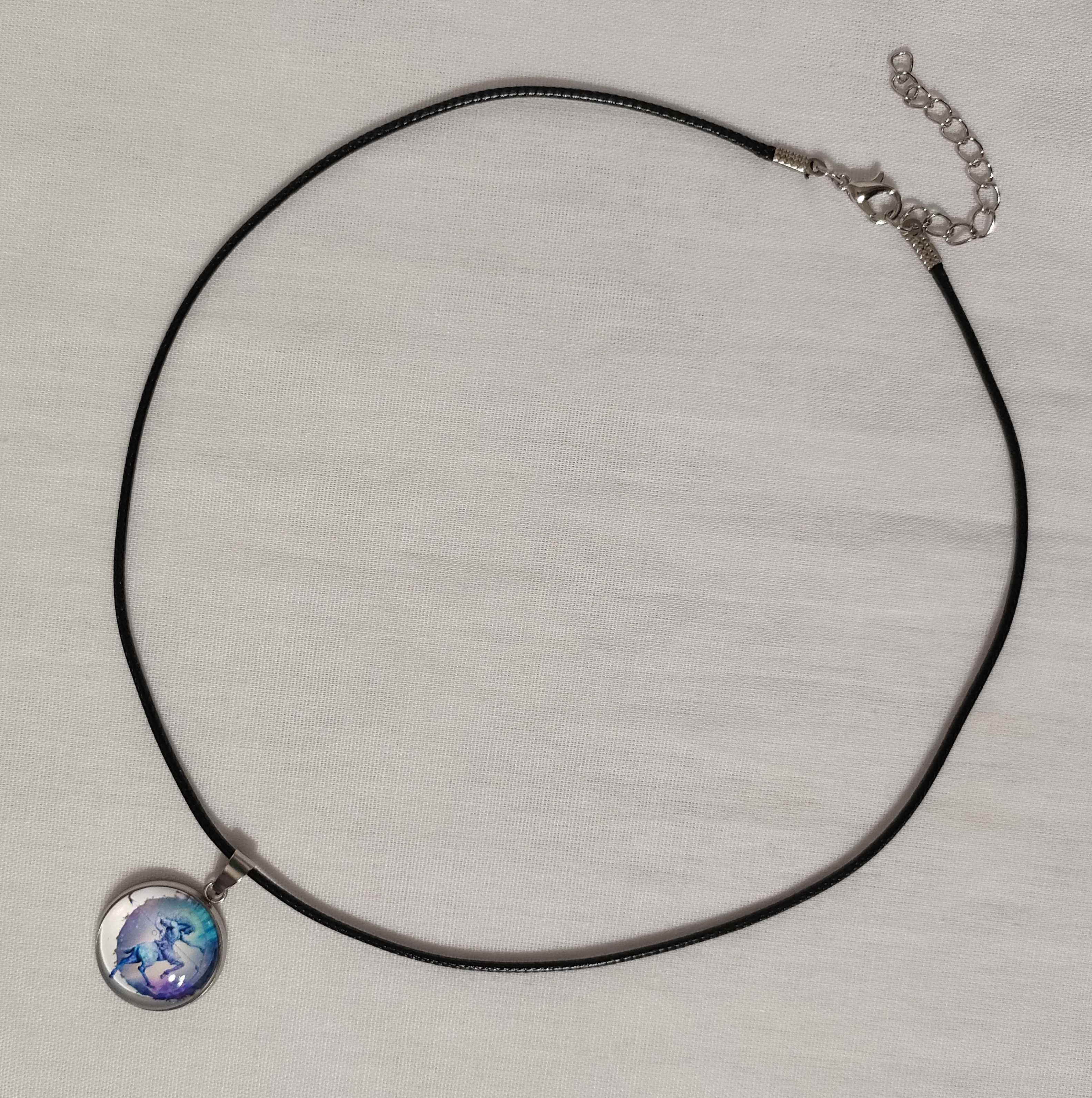 N169 Naszyjnik Strzelec Znak Zodiaku Handmade