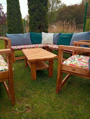 Narożnik ogrodowy tarasowy 195/195