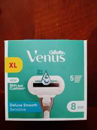 Gillete venus  deluxe smooth sensitive  8 шт