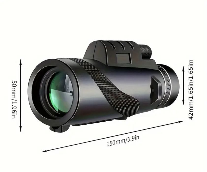 Монокуляр 10х50, новый, с чехлом