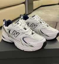 New Balance 530 White Silver Navy Eu 40