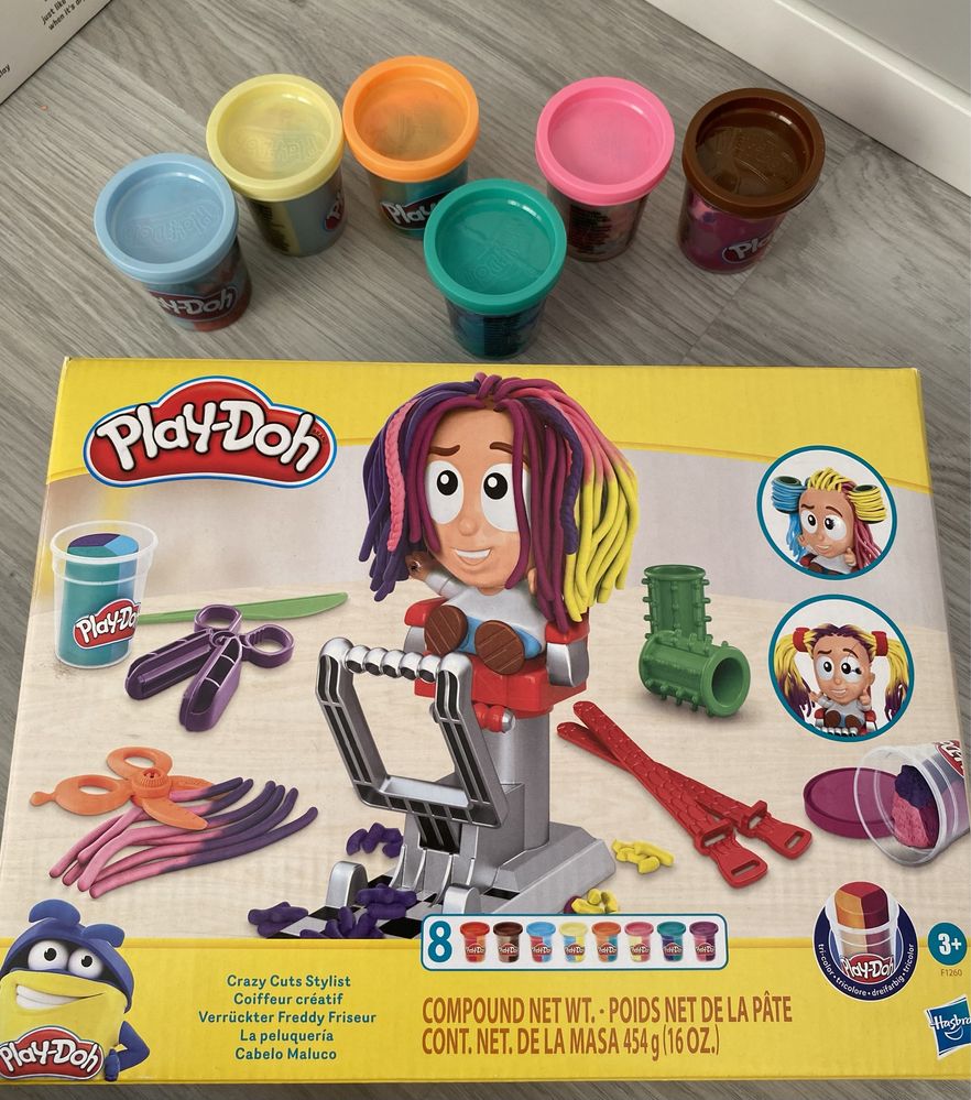 Zestaw Play Doh Zestaw Fryzjer