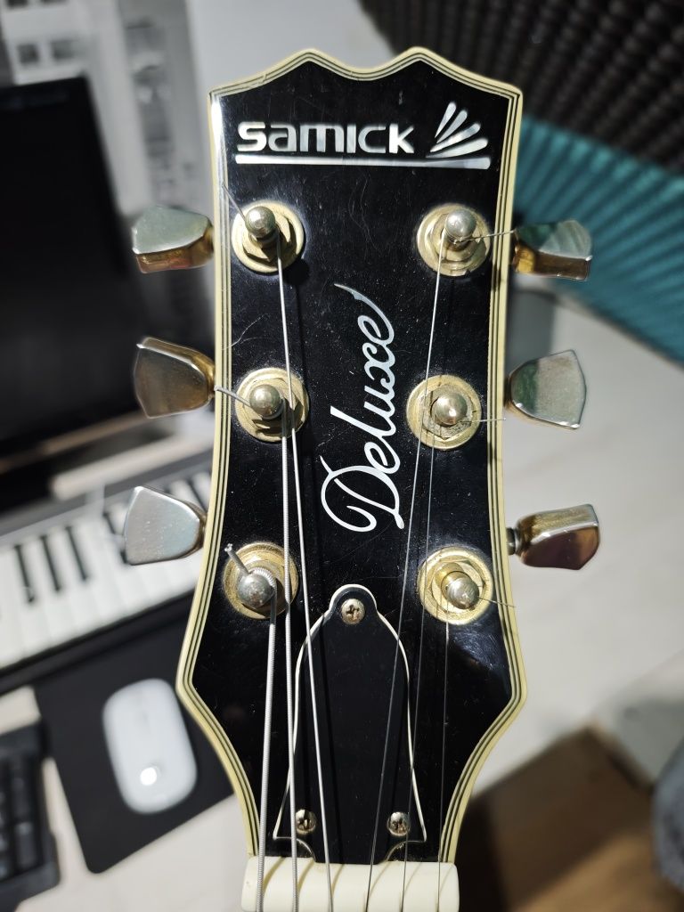 Gitara elektryczna Samick deluxe lata 90te Korea