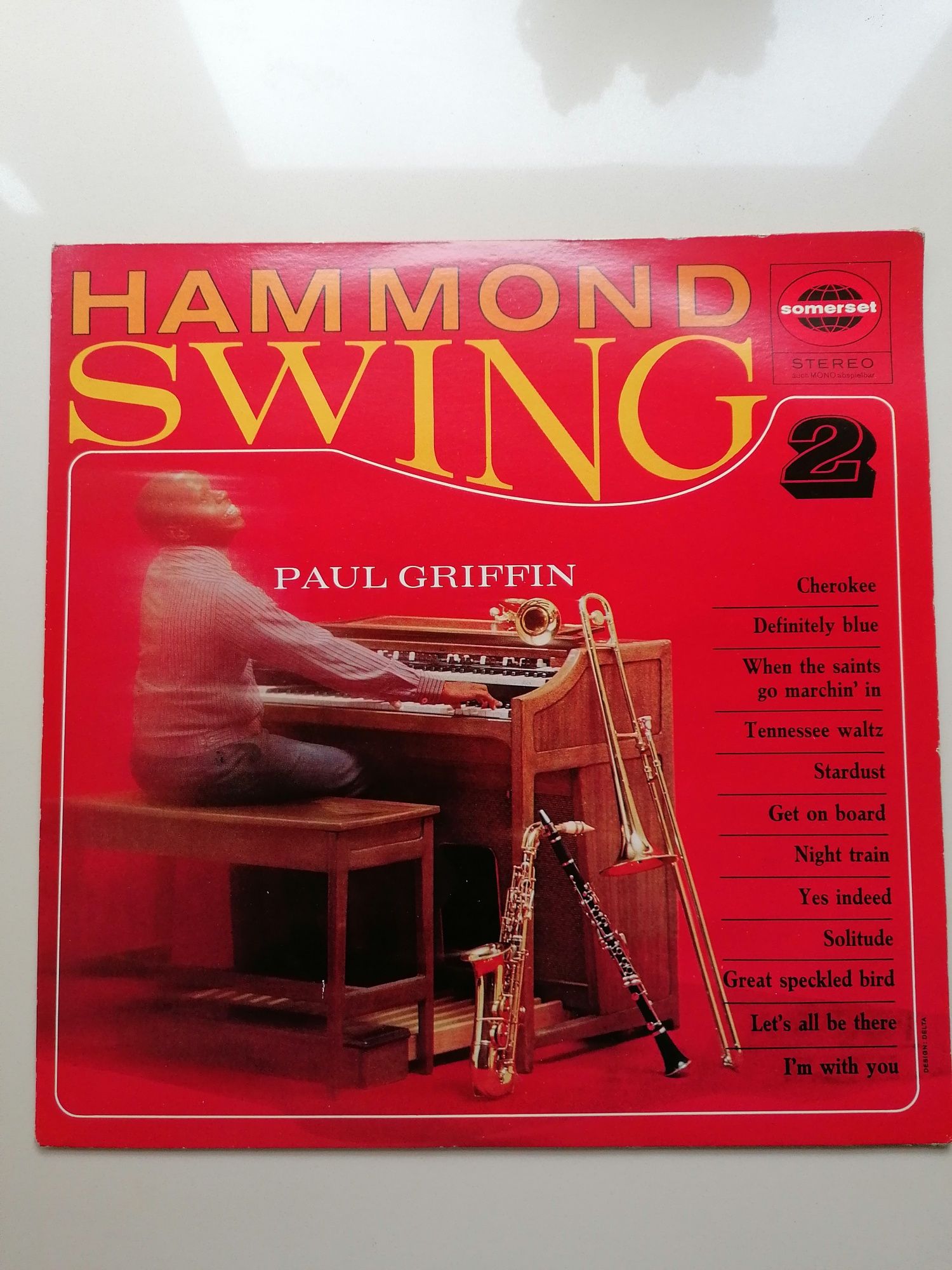 płyta winylowa Hammond swing Paul Griffin