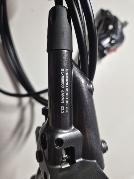 Hamulec tył Shimano Deore XT BL-M8000/BR-M8120 prawy 170cm