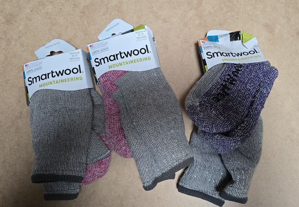 Smartwool mountaineering skarpety merino nowe S