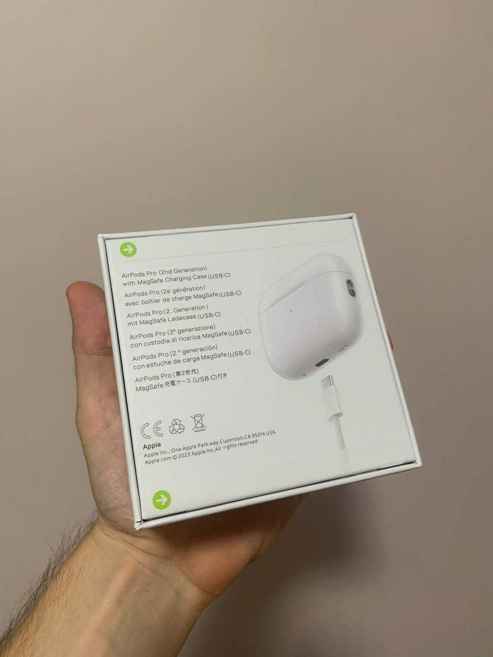 опт AirPods Pro 2 Gen 2025 з Type-C, шумодав, 1к1