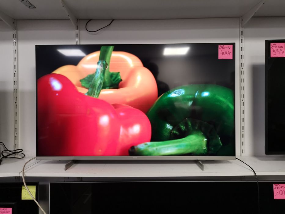 Philips 50 cali 4K UHD hdr Smart WiFi DVB-T2 50PUS7556 Wada telewizor