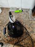 Casquilho para lâmpada de terrário de cor prets