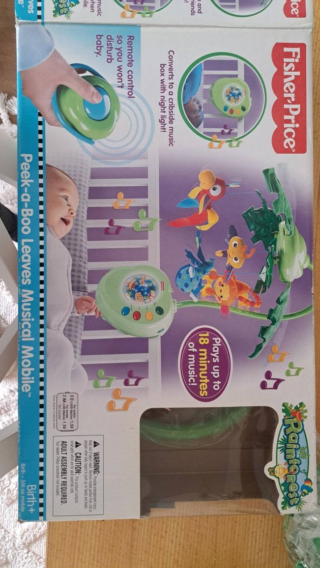 Karuzela fisher price rainforest