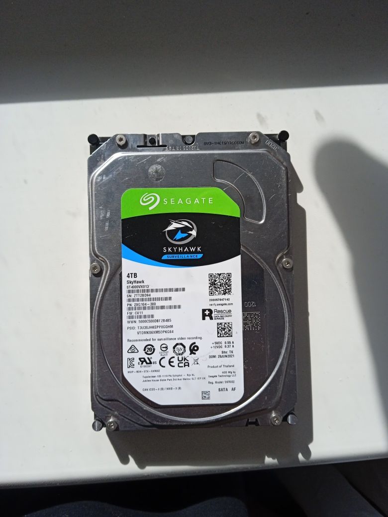 жёсткий диск 4ТБ Seagate рабочий