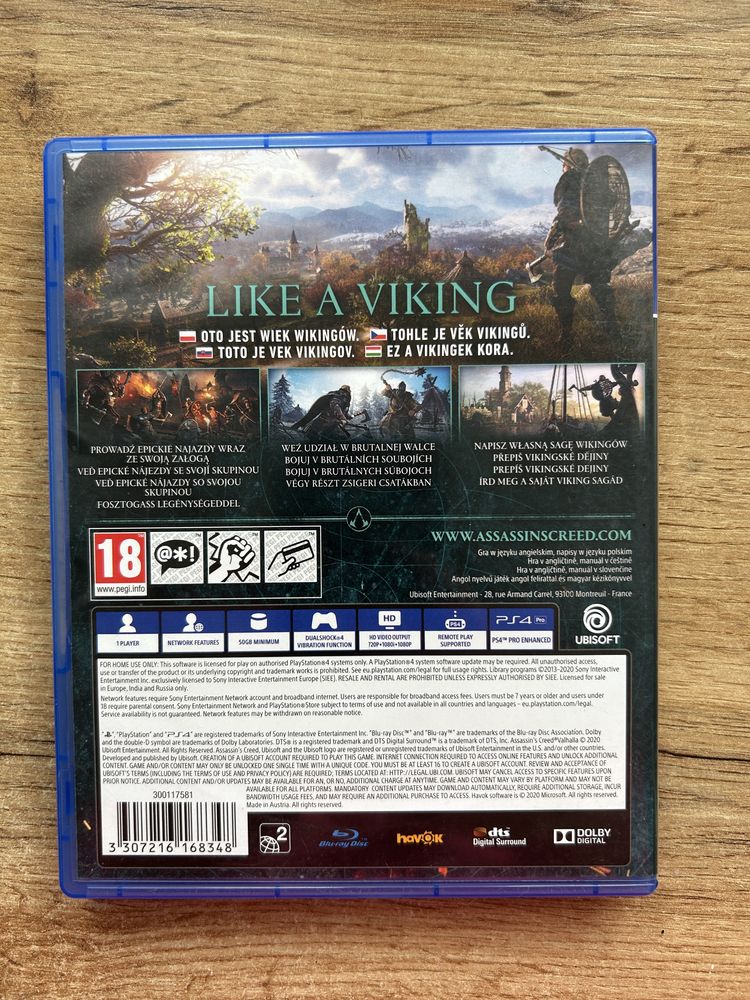 Assassins Creed Valhalla na PS4