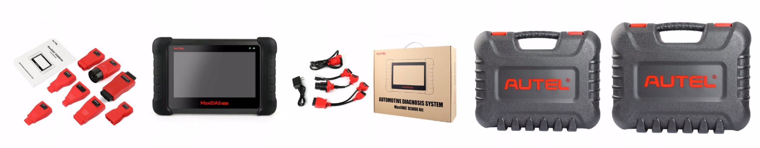 AUTEL MaxiDAS DS808 KIT 2 lata GOTOWY Zestaw Mechanika