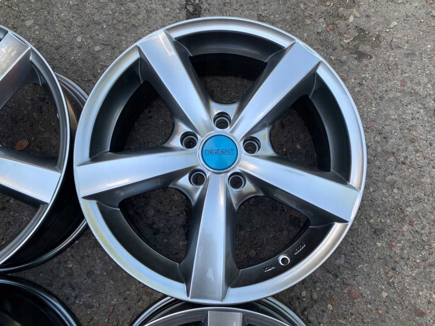 4x felgi aluminiowe DEZENT F 17"x7" rozstaw 5x112 ET 40 NOWE !!