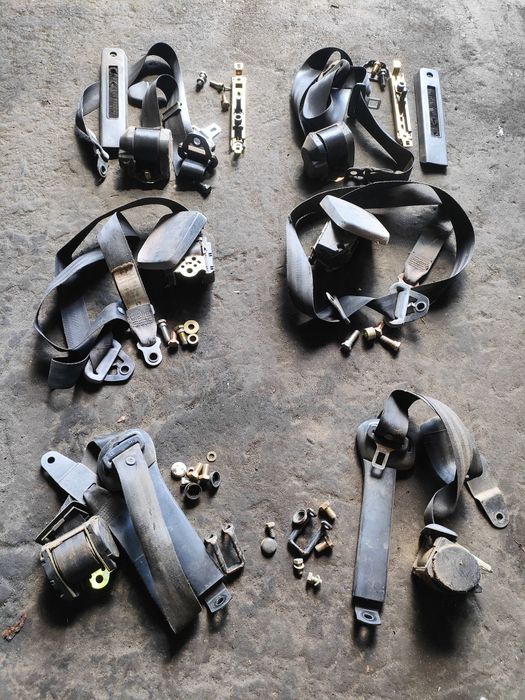 Volkswagen Transporter T4 pasy bezpieczeństwa 3-rzędy