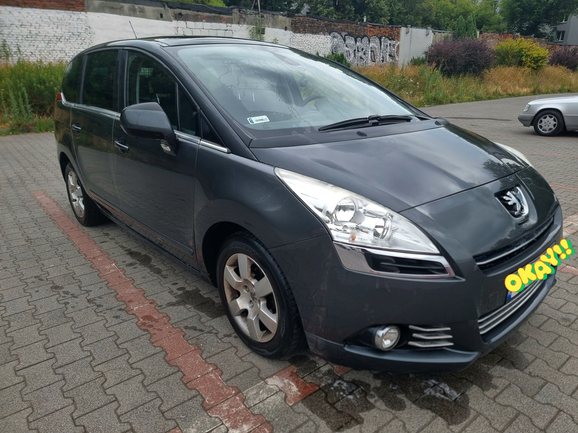 Peugeot 5008 2.0 HDi 150 KM 2009 5-osobowy Panorama Klima Bezwypadkowy