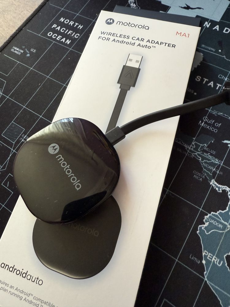 Motorola MA1 android auto adapter gwarancja