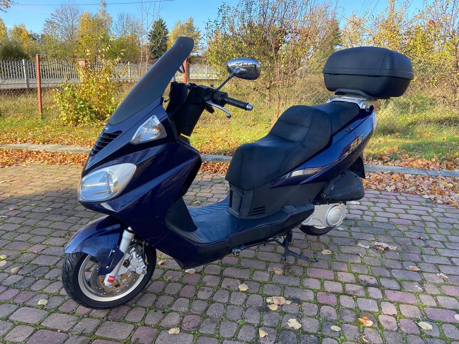 Daelim S2 125 FI duży wygodny skuter