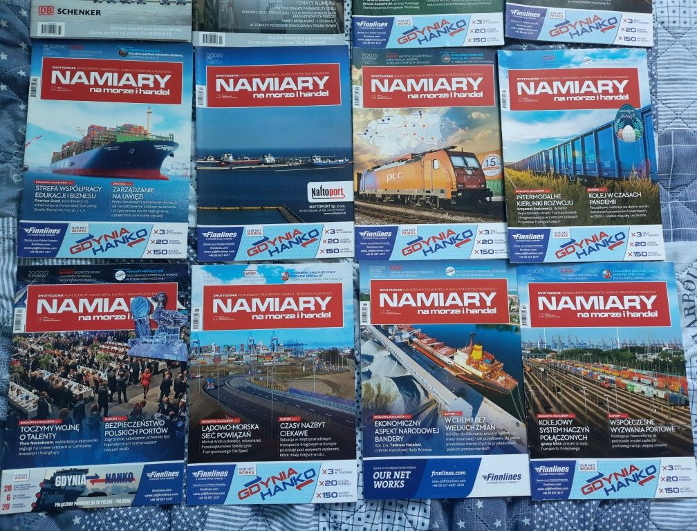 czasopisma Namiary na morze i handel TSL biznes transport port statki