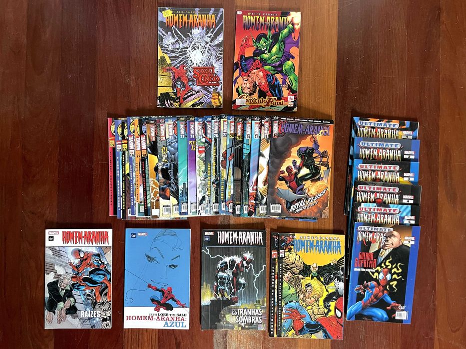 Colecção Banda Desenhada (Homem-Aranha, X-men, Hulk..) 80 livros