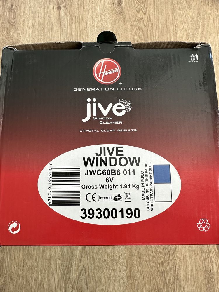 Пылесос оконный HOOVER JWC 60 B6 011