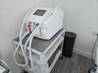 Máquina depilação laser IPL e tratamentos faciais