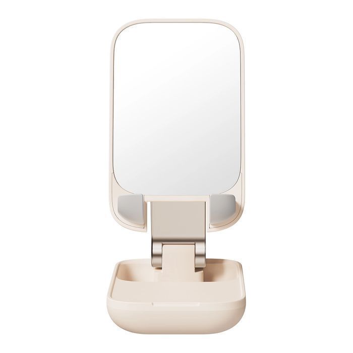 Regulowany stojak na telefon z lusterkiem Baseus Seashell Series